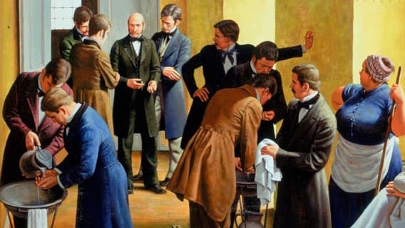 Ông tổ của chuyên ngành chống nhiễm khuẩn là ai? Ignaz Semmelweis , Louis Pasteur, Joseph Lister